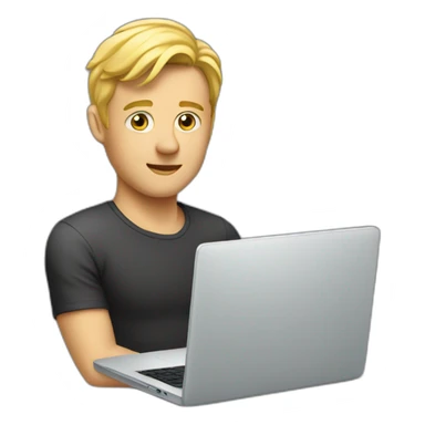 blond-man-behind-laptop sticker