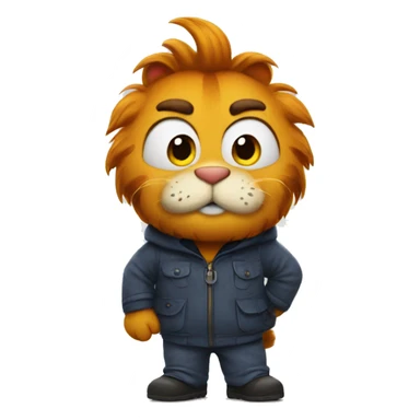 the garfield movie sticker