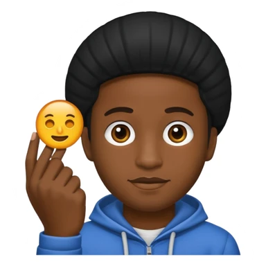 Black guy with Al 47 sticker