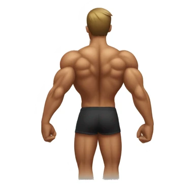 Back muscle sticker