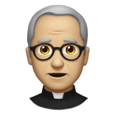 sacerdote de la película el exorcista sticker