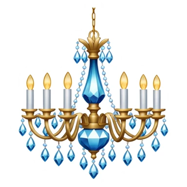Chandelier sticker