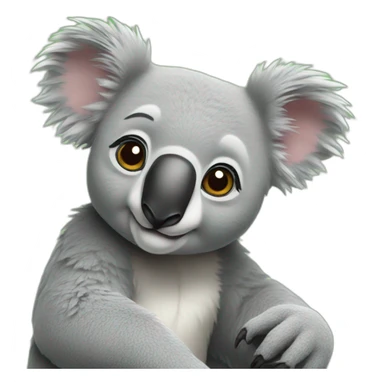 2 koalas sticker