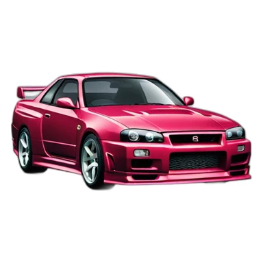 Nissan r34 sticker