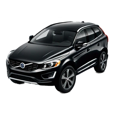 Black Volvo xc60 sticker