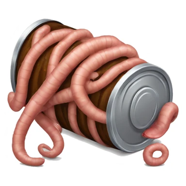 Can of worms  sticker