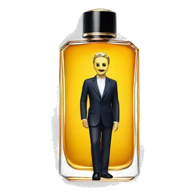 Man Dior perfume sticker