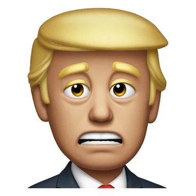 Trump crying  sticker