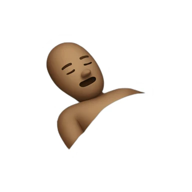 Man sleeping with cpap sticker