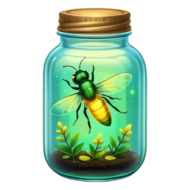 a Firefly in a Jar sticker