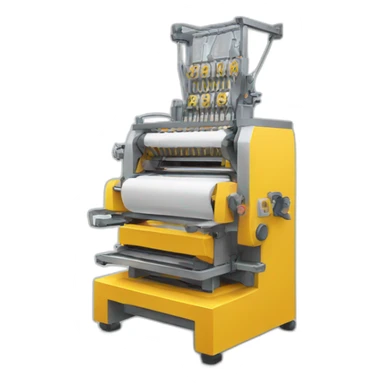 Emoji making machine sticker