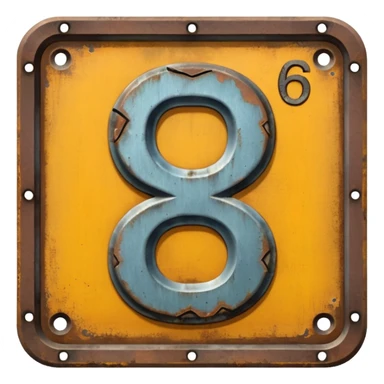  QUE NO TENGA CARA QUE SEA SOLO LOS NUMEROSM ,UN EMOJI CON LOS NUMEROS 6°2 que sea solo un cartel sticker