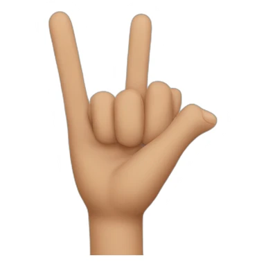 moroccan finger swearing sticker