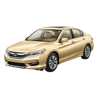 Honda Accord ex 94 color champagne sticker