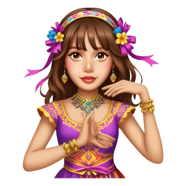 Traditional Dancer sticker