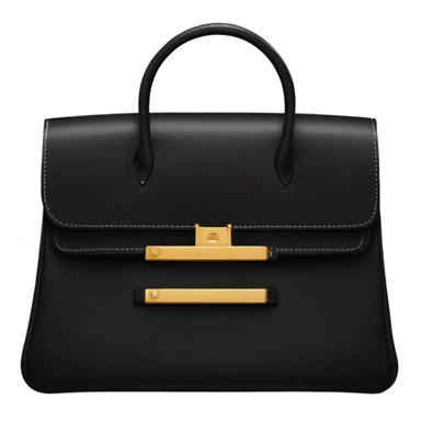Hermes bag black sticker
