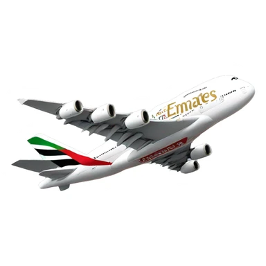 A380 emirates sticker