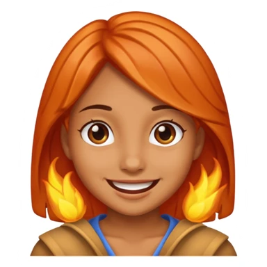 Ember Lumen from the Elemental movie sticker