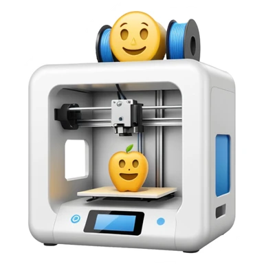A 3D printer  sticker