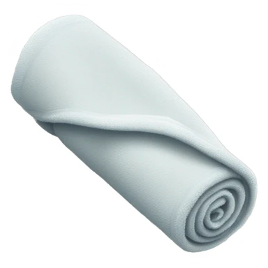 Towel rolled up sticker