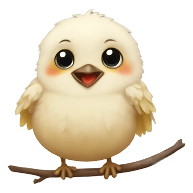 baby bird sticker