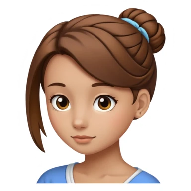 make the above bun abit side off  sticker