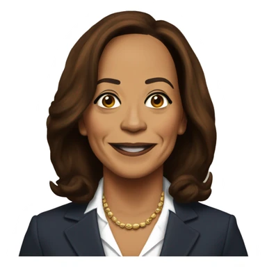 Kamala Harris as an animal sticker