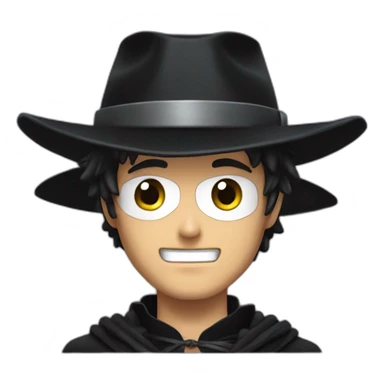 zorro from one piece sticker