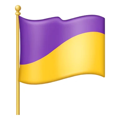 The intersex flag  sticker