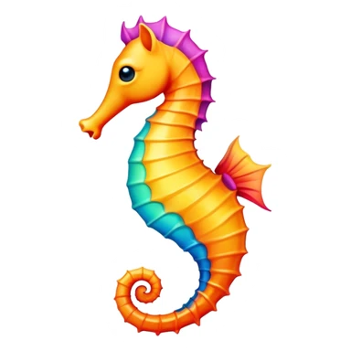 seahorse sticker
