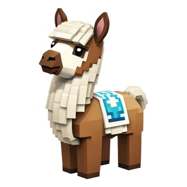 Minecraft llama sticker