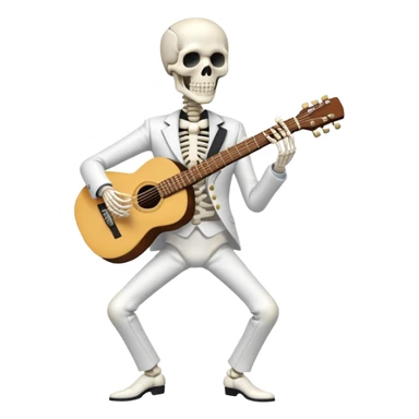 Ernesto de la Cruz skeleton musician sticker