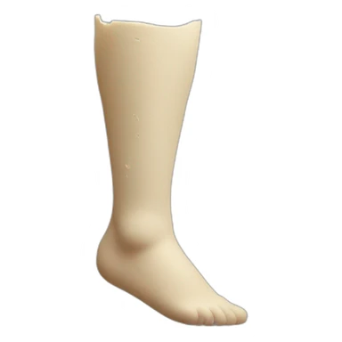 Plaster on leg sticker