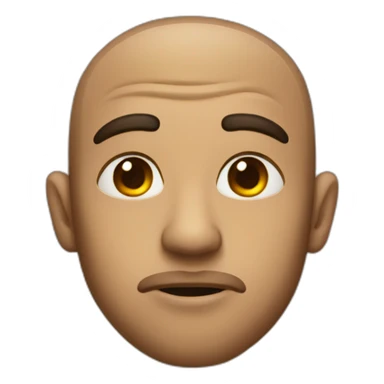 Side eye shady look sticker