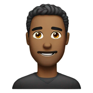 Guy with a sharp jawline sticker