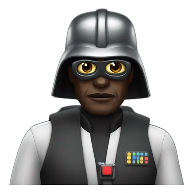 Darth Vader bus driver sticker