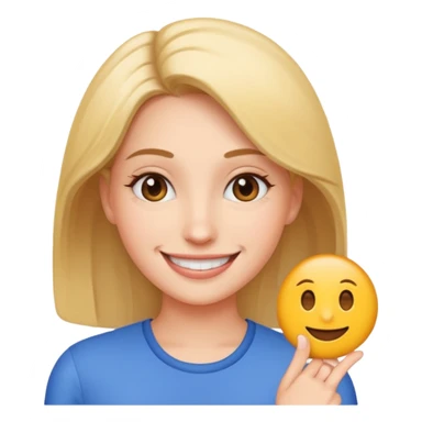 new emoji Be right back meeting time emoji female sticker