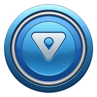 Blue verification badge sticker