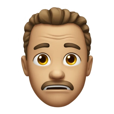 Painful expression  sticker