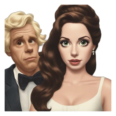 lana del rey norman fucking rockwell sticker