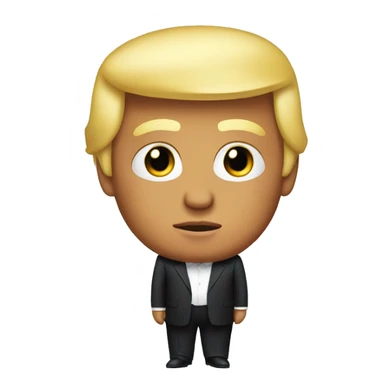 donald trump wearing a dress sticker