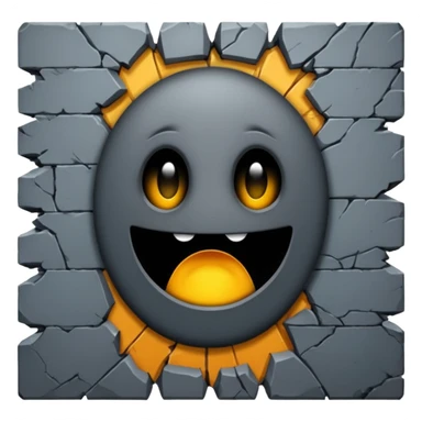 crack in the wall sticker