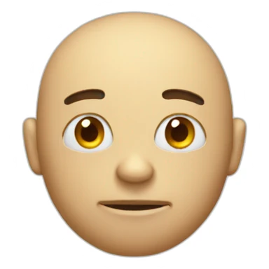 bulging head sticker