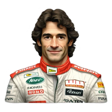 Ayrton Senna sticker