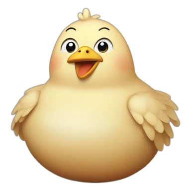 fat chicken sticker