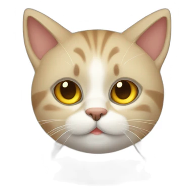 Gato con un kindle sticker