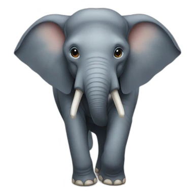 Asian elephant sticker