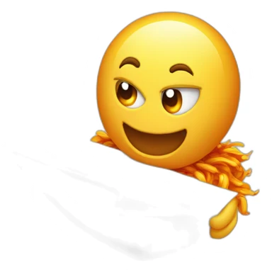 Coeur enflammer qui donne une lettre sticker