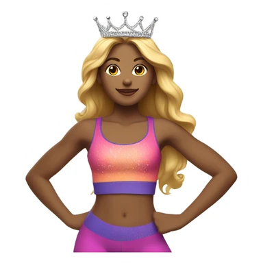 Mexican pilates princess sticker