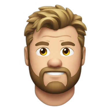 Chris hemsworth fat sticker
